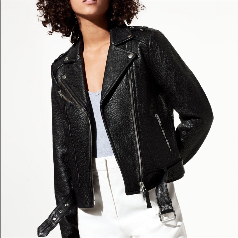 Mackage leather jacket
